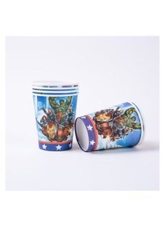 Highland Avengers Superhero Theme Disposable Tableware Party Set  for 10 People  - Image 3