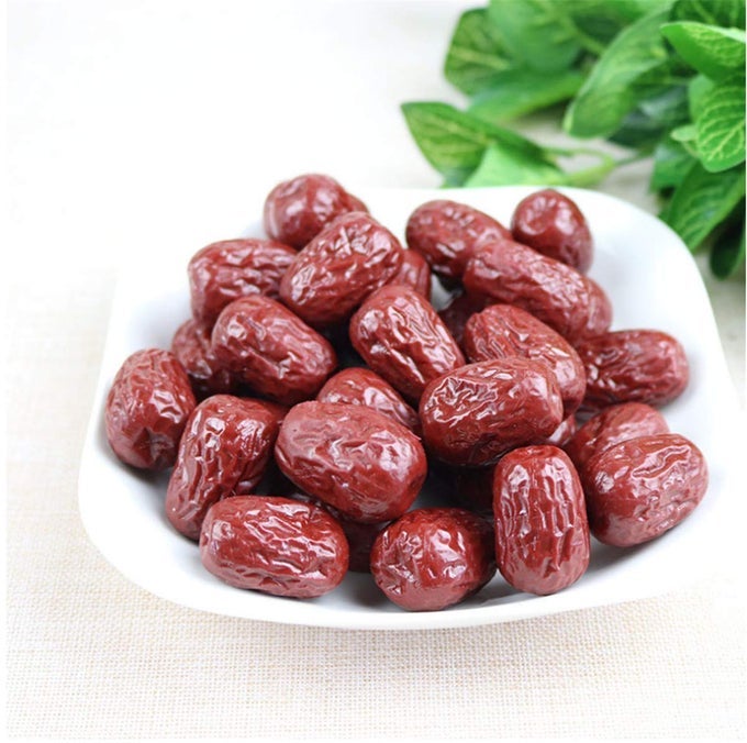 10PCS ARTIFICIAL FAKE RED DATES FAUX RED JUJUBE