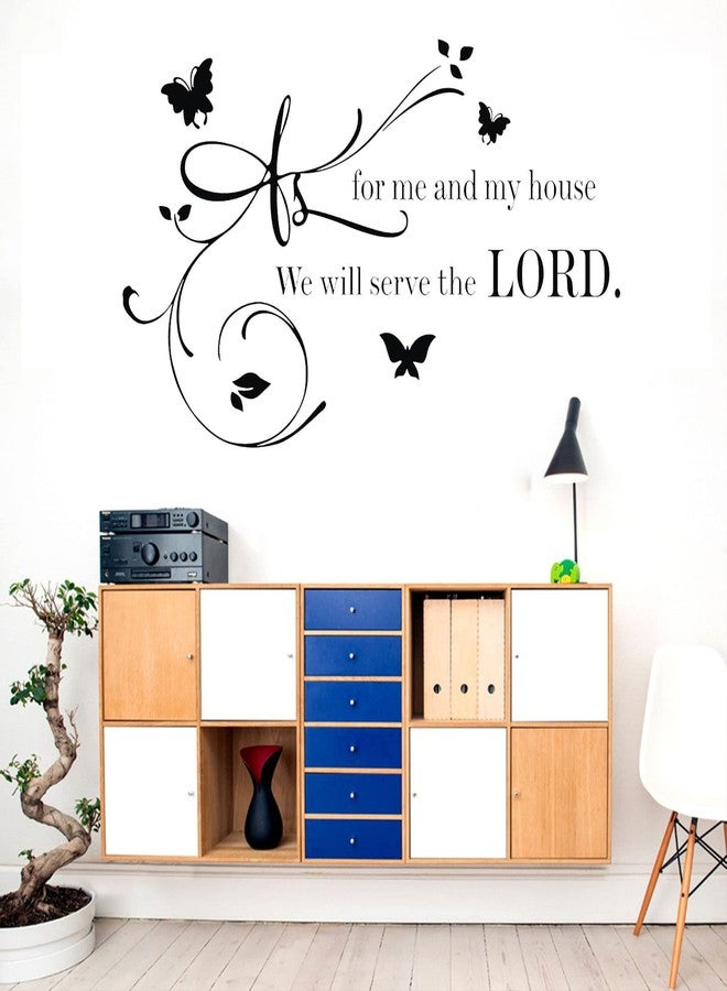 SUPANT Bible Verse Wall Stickers Decorations for Bedroom Vinyl Decals for Living Room Bathroom Dorm, Inspirational Quotes Christian Scripture Jesus Prayer Religious Home Art Family Decor Sayings Sign-We Will - Image 3