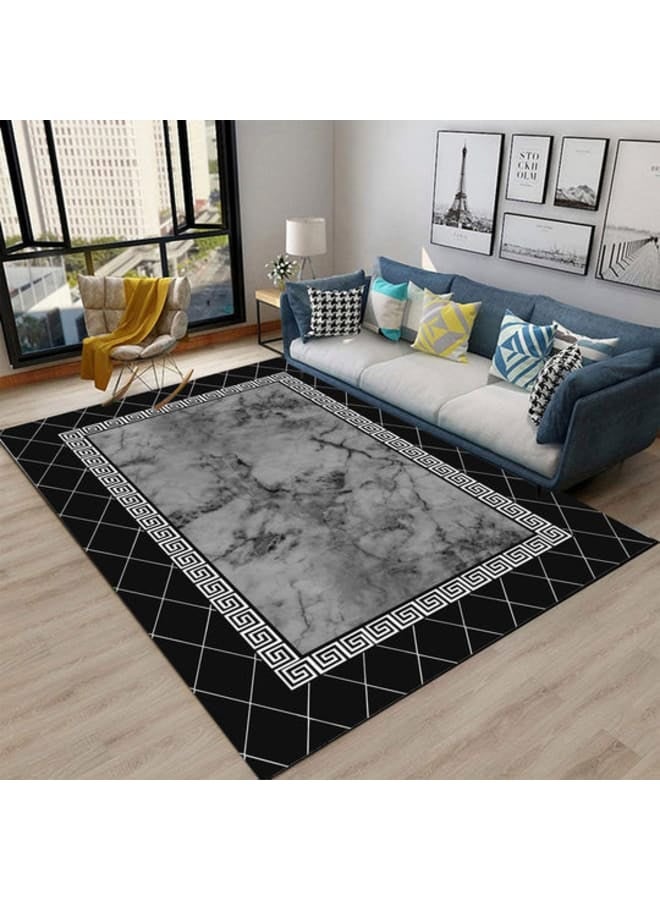 هندي منداله سجادة مطبوعة من القطن الشنيل – تصميمات كلاسيكية، حديثة، وفينتاج – قاعدة قماشية ناعمة، متوفرة بأحجام - Image 1