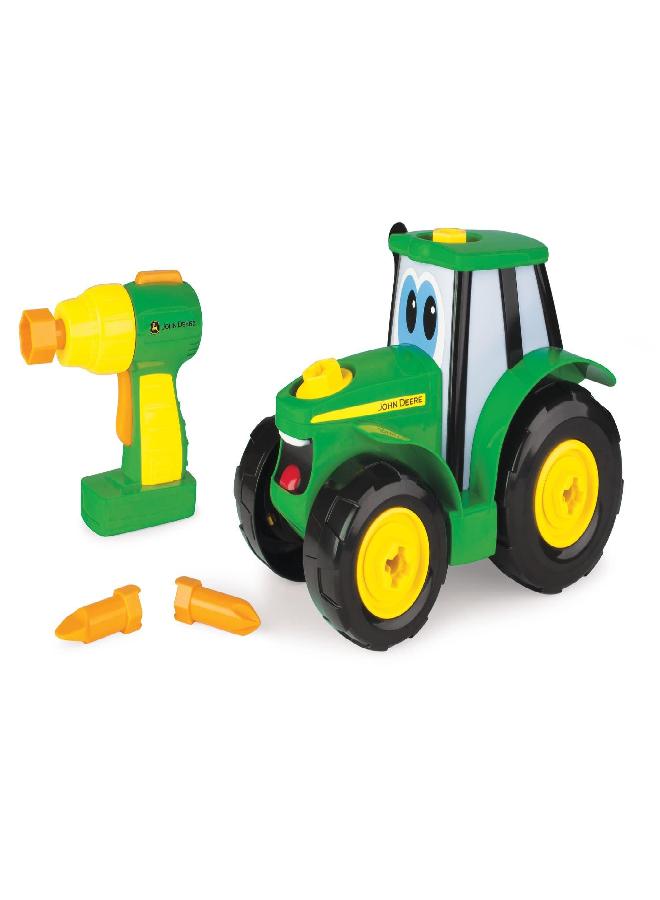 John Deere Build-A-Buddy Tractor Toy and Screwdriver - Farm and Construction Toys - Building Toys for Ages 3 and Up - Image 1