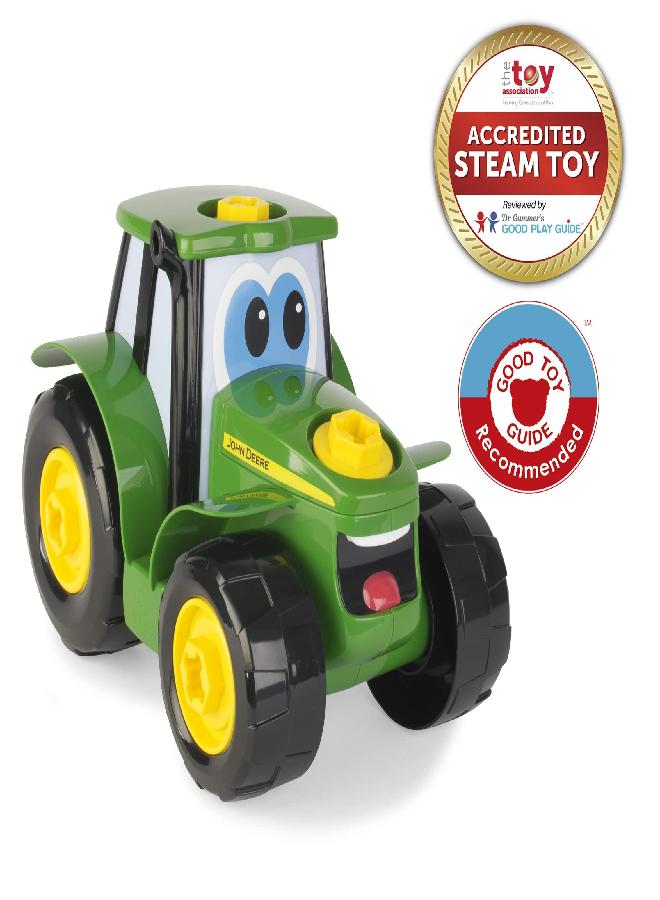 John Deere Build-A-Buddy Tractor Toy and Screwdriver - Farm and Construction Toys - Building Toys for Ages 3 and Up - Image 5