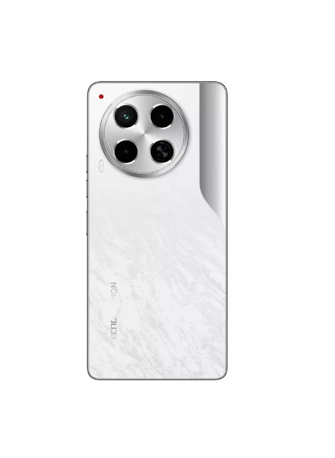 تكنو هاتف Camon 30 ثنائي الشريحة باللون الأبيض الملحي وذاكرة وصول عشوائي (RAM) سعة 8 جيجابايت وذاكرة داخلية 256 جيجابايت يدعم تقنية 5G - إصدار الشرق الأوسط - Image 2