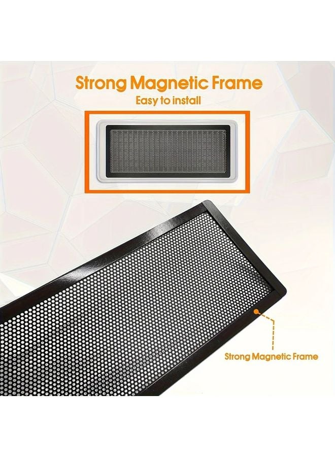 6 Pcs Magnetic Air Vent Covers 4x12 Inch Anti Insect Filters Easy to Clean - Image 5