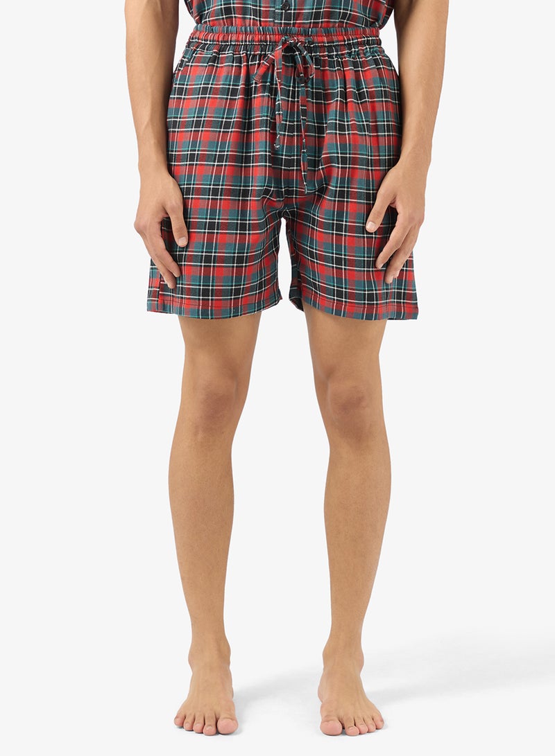 سفنتي فايف طقم بيجامة قميص وشورت - Image 4