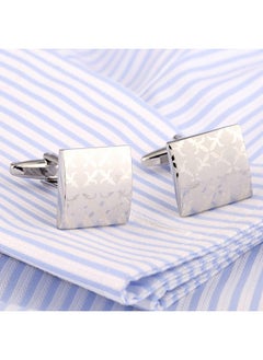 Floral Pattern Silver Cufflinks For Men Lady In Gift Case Classic Square Metal Men'S Cufflinks Jewelry Set For Wedding Party Anniversary Business Events Tuxedo Dress - pzsku/Z39297B7D91ED7F49E9D4Z/45/_/1718183193/f65a2bce-6057-41d0-afa1-f555176bfcd7