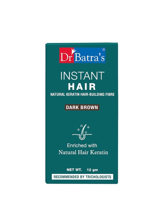 Dr Batra's Keratin Hair Building Fibres (12g) | Hair Volumizing Powder for Men & Women | Pack of 1 - Image 4