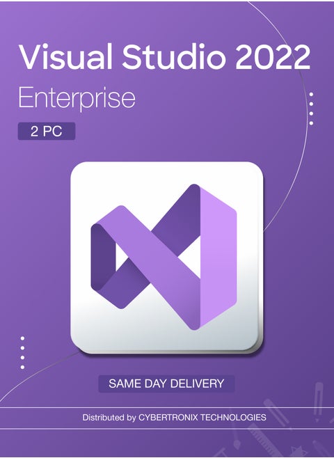 Visual Studio 2022 Enterprise 2PC | Digital License | Same-Day Delivery