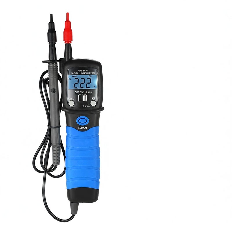 BTMETER Pen Type Digital Multimeter Handheld Backlight LCD Display DC/AC Voltage Meter Resistance Diode Continuity Tester - Image 4