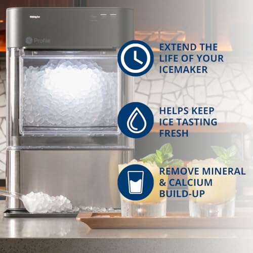 Profile GE Profile Opal | Cleaning Supplies Kit for Opal Nugget Ice Maker | Ice Machine Cleaner Kit Includes (1) 5 oz Bottles of Cleaning Solution, (1) Cleaning Cloth,Green - Image 2