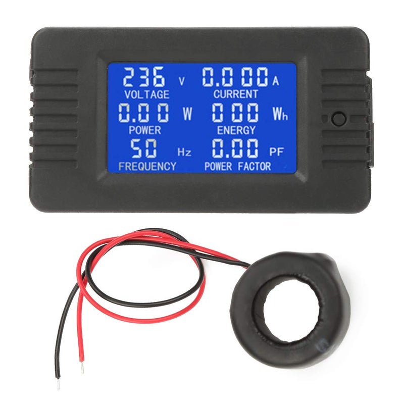 Digital Voltmeter Ammeter 100A Current Tester with LCD Display for Home Energy Monitoring - Image 2
