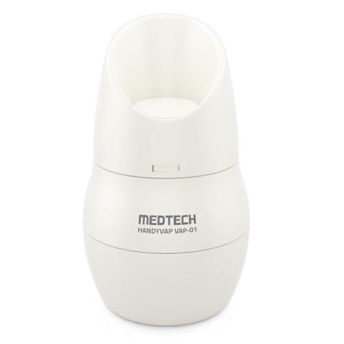 MEDTECH ® 2 in 1 Vaporizer for Cold & Cough + Steamer for Face Steam,Steam Inhaler & Vaporizer Machine,Facial Steamer & Steam Inhaler for Cold,Cough & Sinus,Suitable for Men,Women & Kids,VAP01,White - Image 1