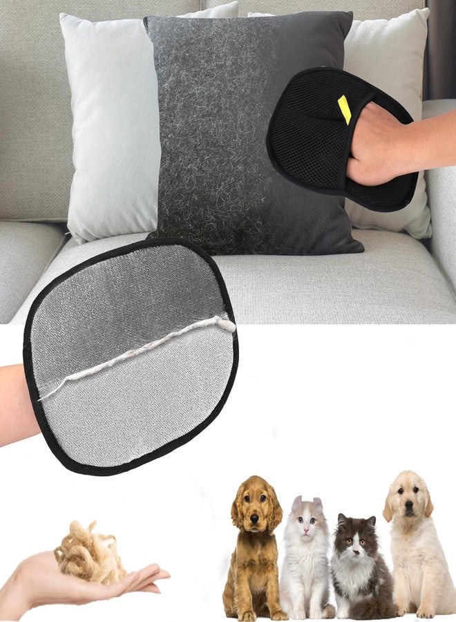 for Yomi Pet Hair Remover Glove, Cat Grooming Gloves, Reusable Static Removal Glove for Pet Hair, Versatile Dog Grooming Gloves for Couch, Furniture, Carpet, Car Seat (1PCS) - Image 4