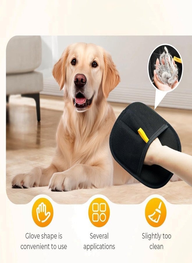 for Yomi Pet Hair Remover Glove, Cat Grooming Gloves, Reusable Static Removal Glove for Pet Hair, Versatile Dog Grooming Gloves for Couch, Furniture, Carpet, Car Seat (1PCS) - Image 5