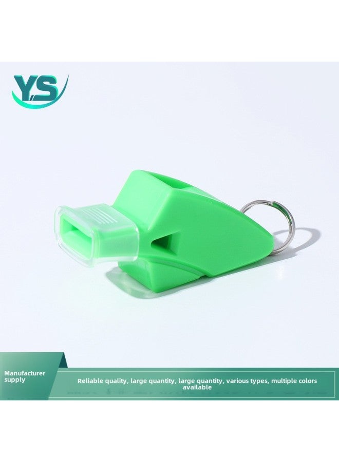 Generic Professional Coach Plastic Whistle Football Basketball Volleyball Referee Special Whistle PE Teacher Dolphin High Frequency Whistle-Color:Black - Image 4