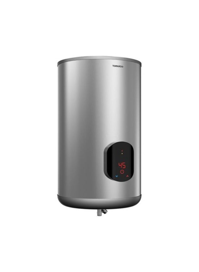 Tornado Digital Electric Water Heater 65 Liters Silver Model EWHS65CSES - Image 2
