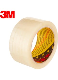 3M 371 Transparent Duct Tape 45mm x 100m - 6 Pieces  - Image 2