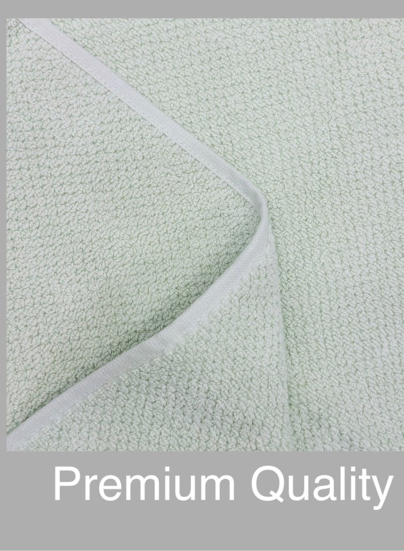 Hayat TOPKAPI- 6 Piece Bath Sheets 80 x 160 cm Super Soft 100% Cotton Fast Absorbent & Quick Dry Towels 600-GSM -Assorted Colours - Image 5