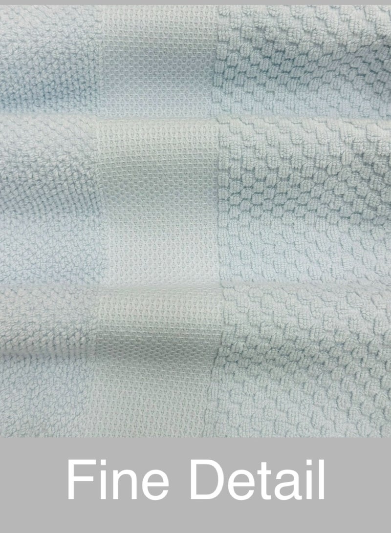 Hayat TOPKAPI- 6 Piece Bath Sheets 80 x 160 cm Super Soft 100% Cotton Fast Absorbent & Quick Dry Towels 600-GSM -Assorted Colours - Image 4