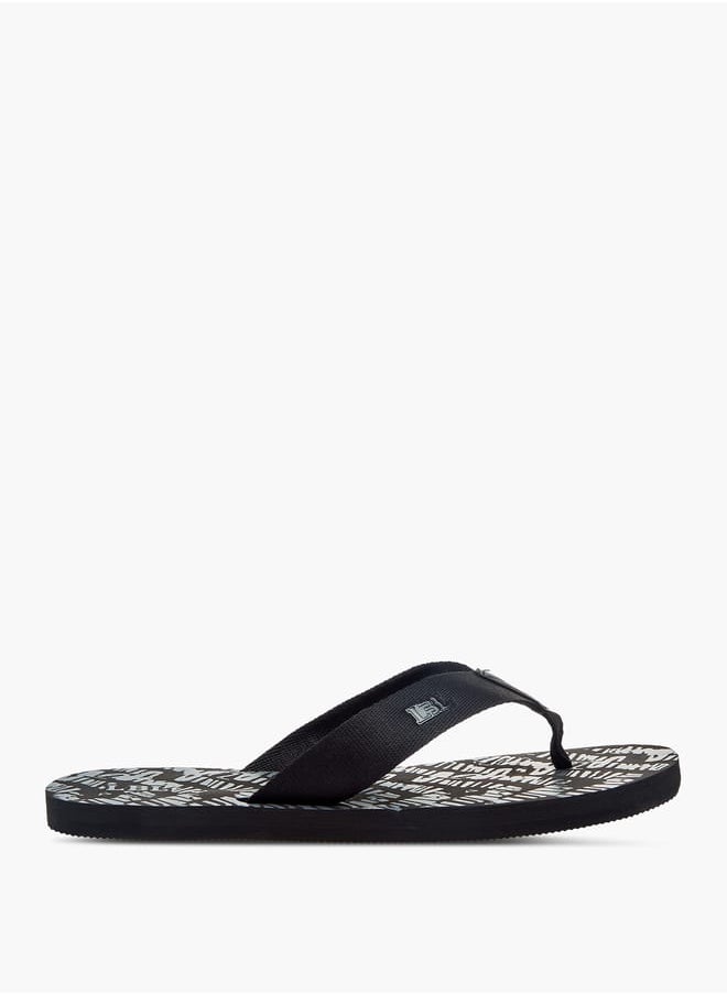 LBL by Shoexpress Men's Printed Thong Slippers  - Image 2