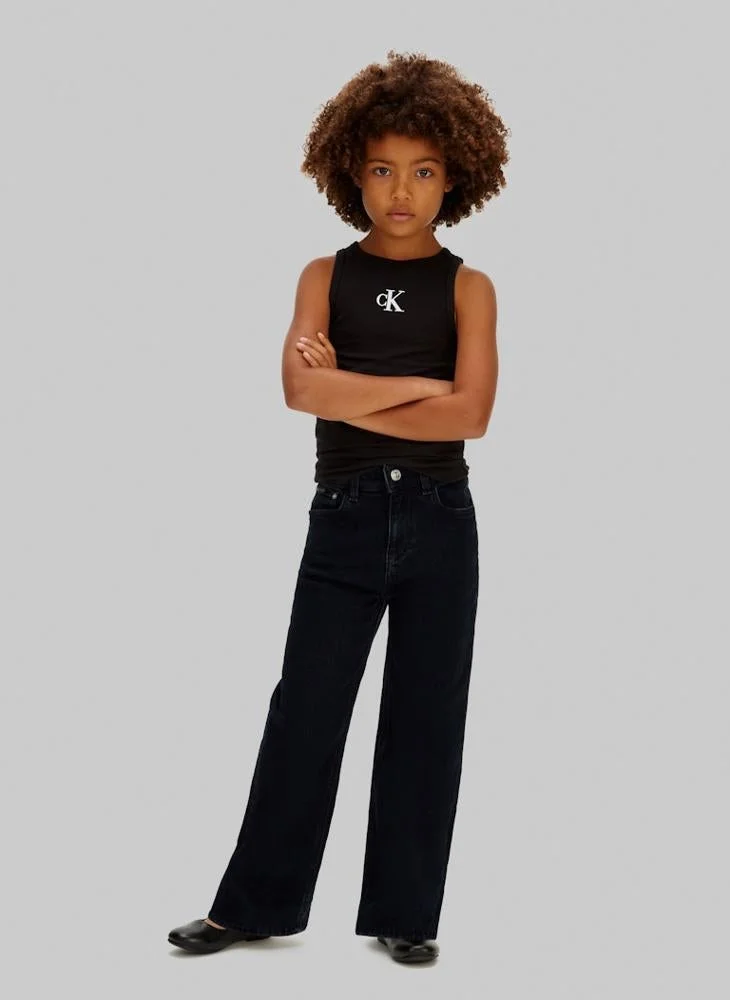 Calvin Klein Jeans  Monogram Logo Tank Top for Women | Best Price UAE