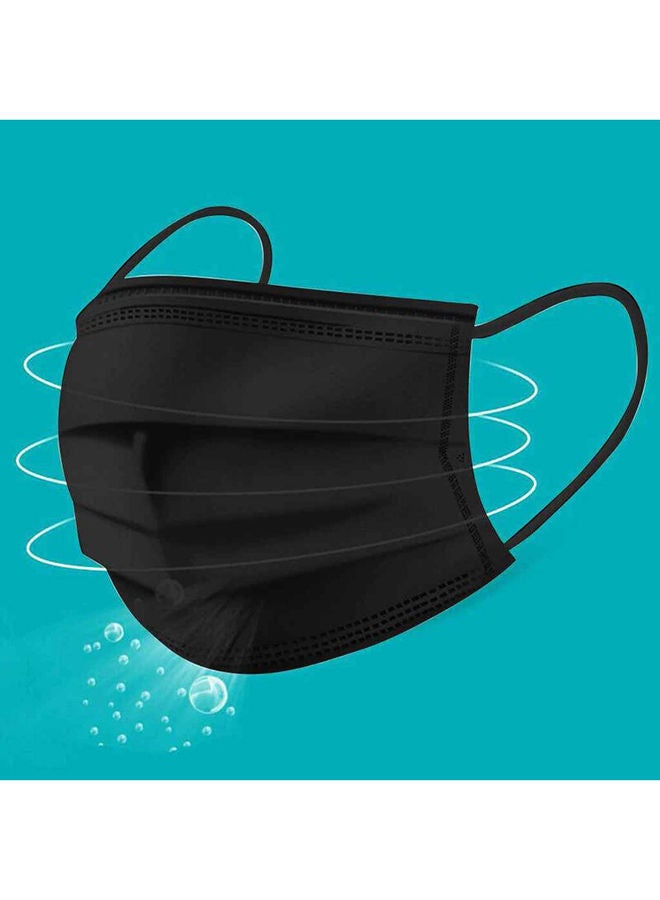 NIBEMINENT Pack Of 40 Disposable Face Mask And Shield - Image 2