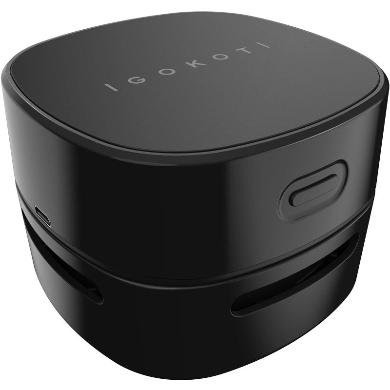 IGOKOTI مكنسة طاولة IGOKOTI الكهربائية الصغيرة مكنسة سطح المكتب USB قابلة للشحن بدون سلك تصميم موفر للطاقة