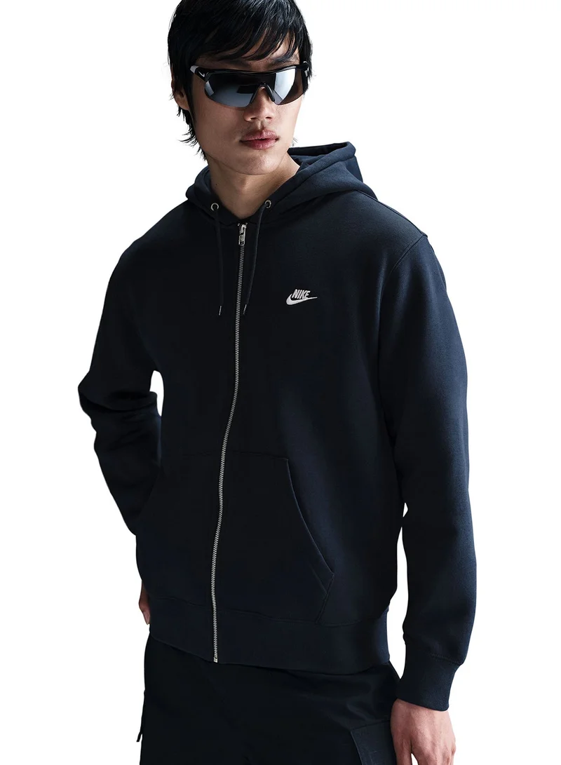 M NK CLUB BB FZ HOODIE