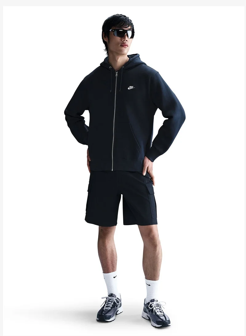 Nike OBSIDIAN/OBSIDIAN/(WHITE) M NK CLUB BB FZ HOODIE for Men | Best Price UAE
