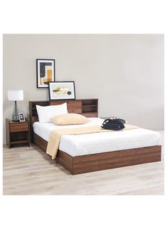 DANUBE HOME Adriana Bed + Dresser And Stool Set Queen Size Bed Frame And Dresser Set Sturdy Modern Design Wooden Double Bedroom Set Furniture Comfortable Bedset For Bed Room Columbia  - Image 4