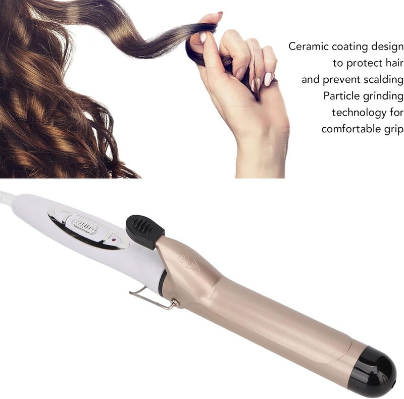 klarako Hair Curling Iron, Hair Curling Wand Ceramic Prevent Scald Ion Portable Hair Curler Wand for Styling 100 240V 32mm - Image 3