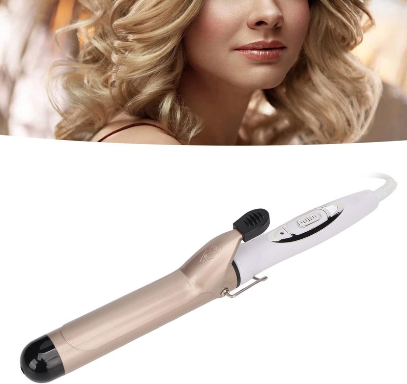 klarako Hair Curling Iron, Hair Curling Wand Ceramic Prevent Scald Ion Portable Hair Curler Wand for Styling 100 240V 32mm - Image 2