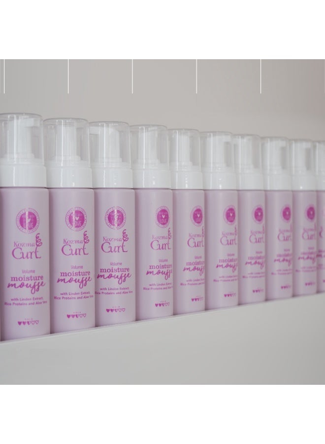 كوزما كورل Kozma Curl Volume Moisture Mousse 200ml - Image 2