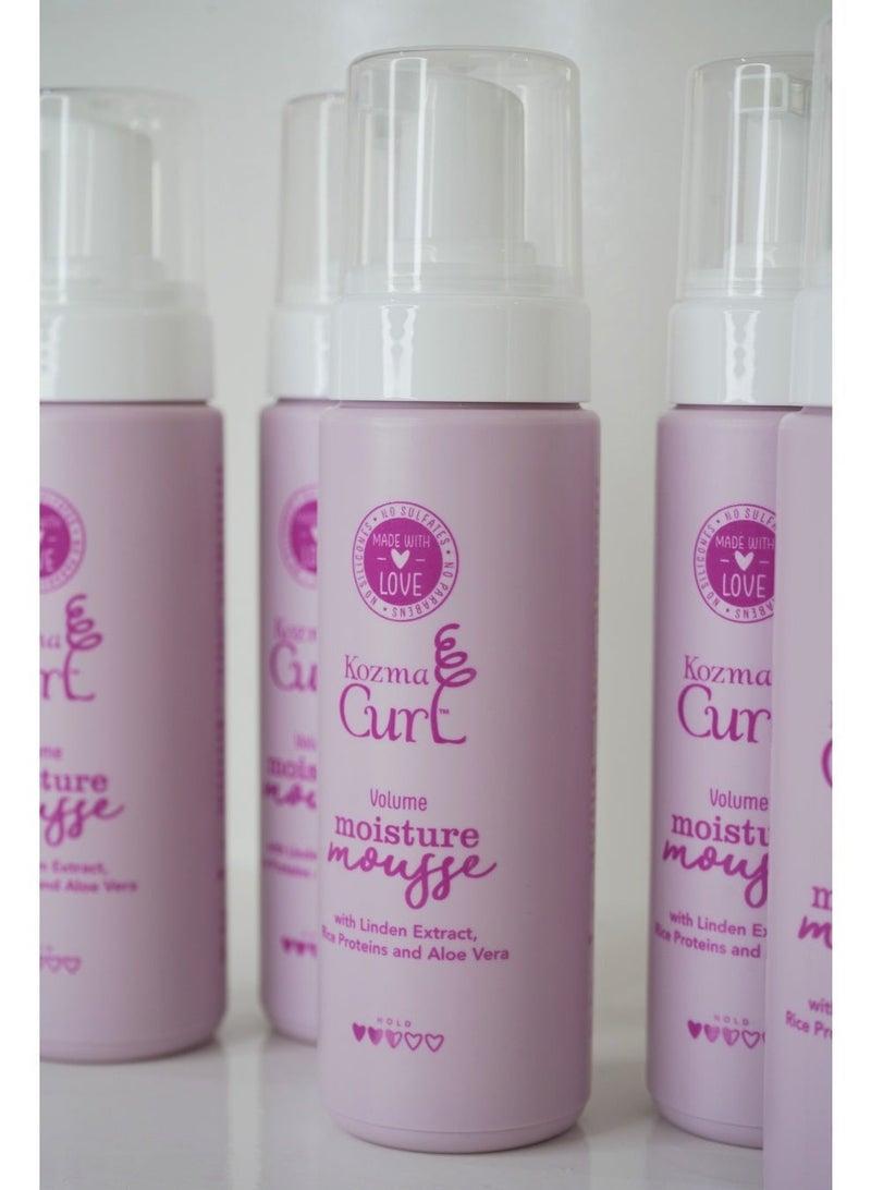 كوزما كورل Kozma Curl Volume Moisture Mousse 200ml - Image 5