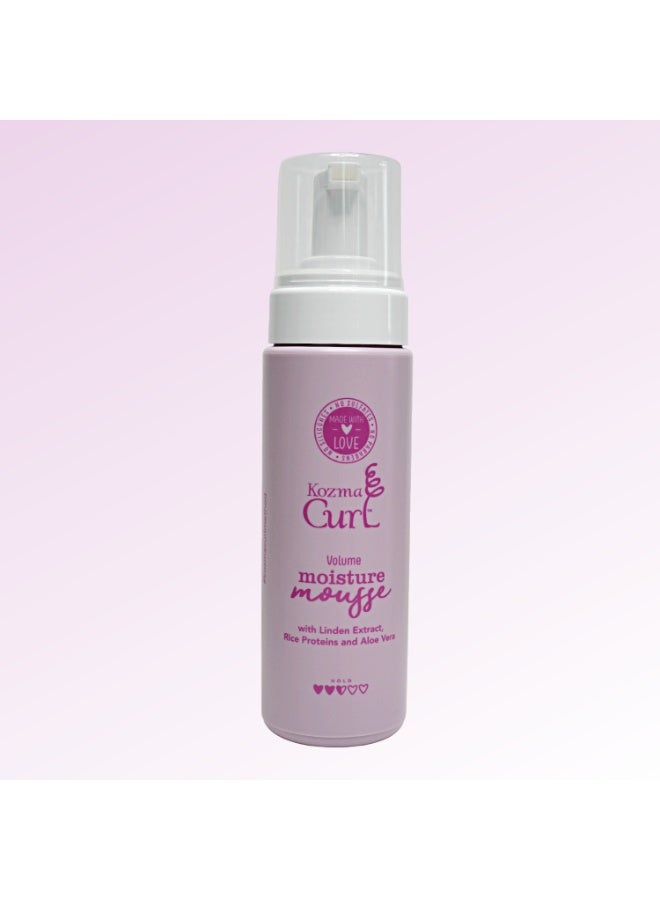 كوزما كورل Kozma Curl Volume Moisture Mousse 200ml - Image 4