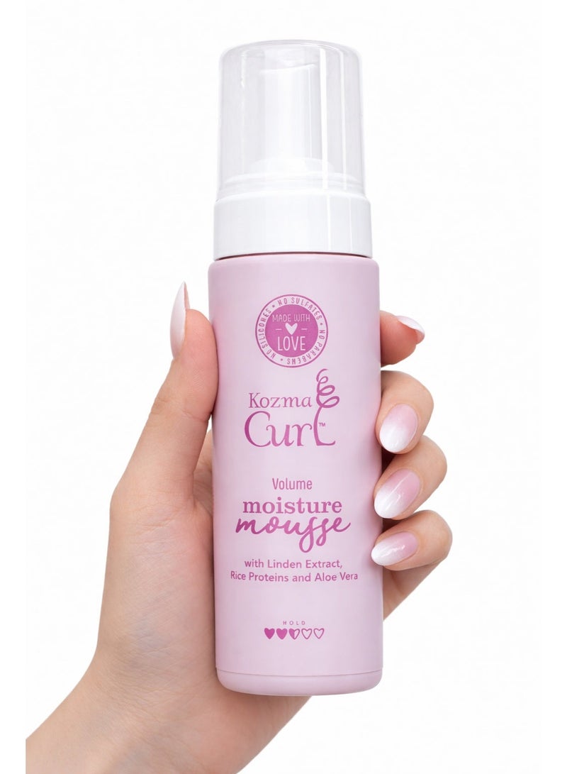 كوزما كورل Kozma Curl Volume Moisture Mousse 200ml - Image 1