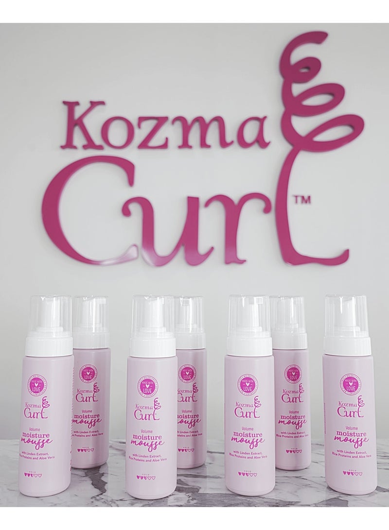كوزما كورل Kozma Curl Volume Moisture Mousse 200ml - Image 3