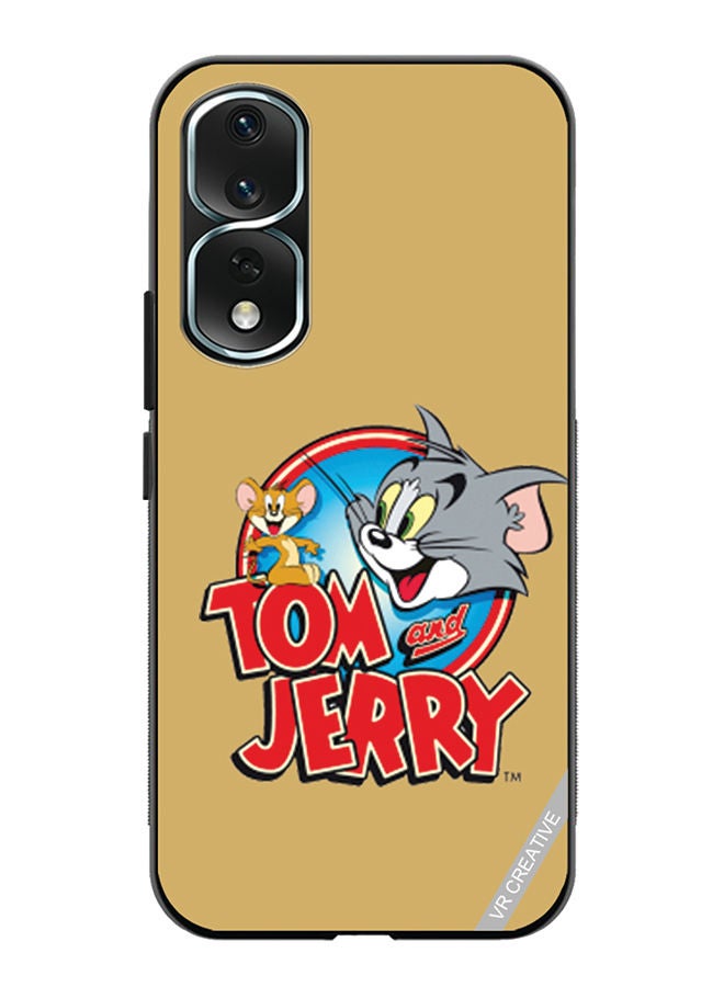 VR CREATIVE Protective Case Cover For Honor 80 Pro Tom And Jerry Design Multicolour - Image 1