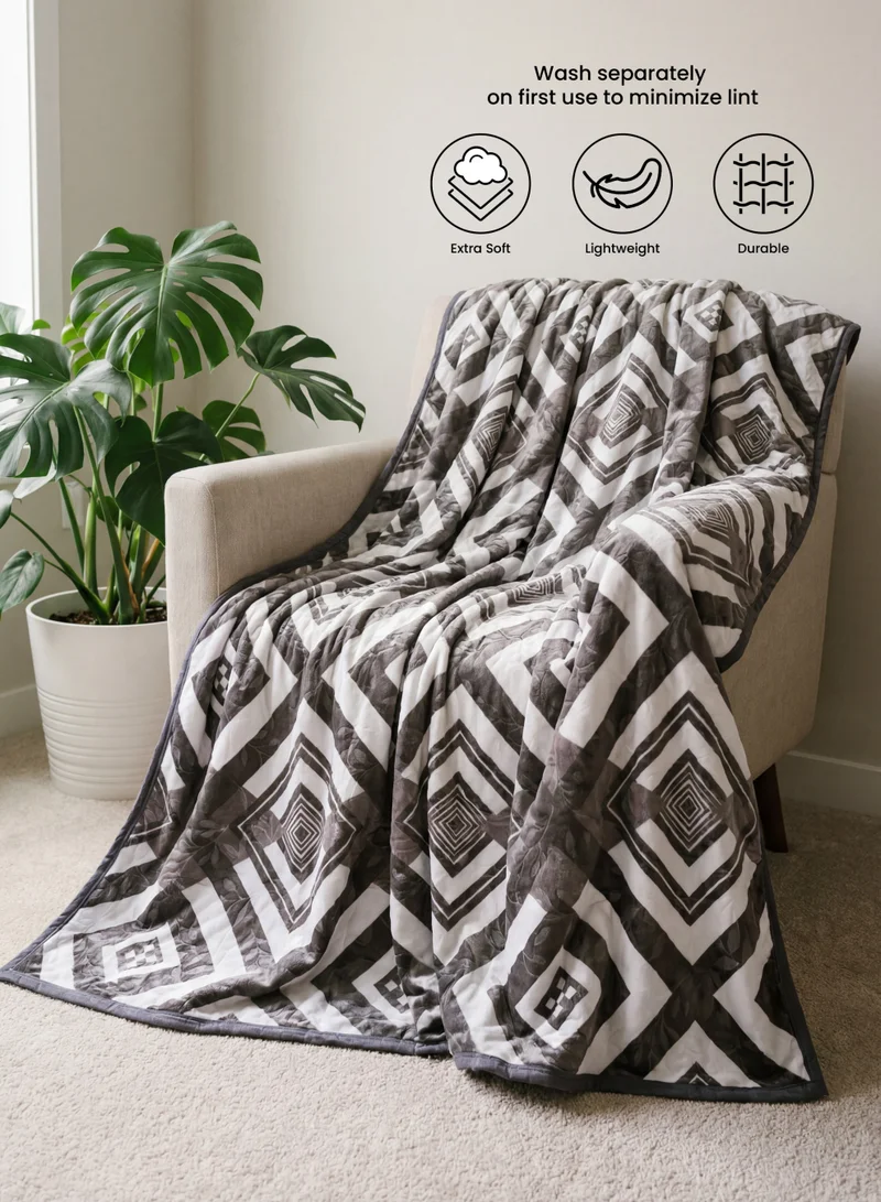 PARAJOHN Para John Warmee Flannel Fleece Blanket – Ultra Soft Polyester Double Bed Blanket 220×240 cm