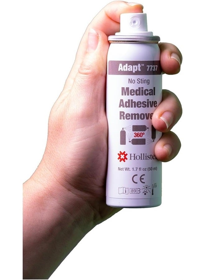 HOLLISTER مزيل اللاصق الطبي Adapt، بدون لسعة، رذاذ 360 درجة، 1.7 أونصة - Image 5