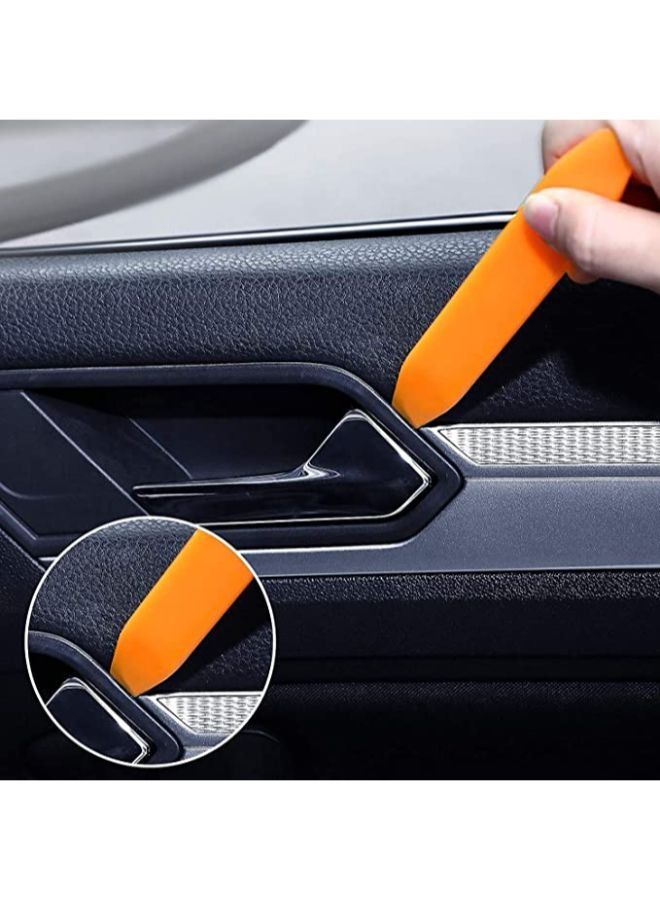 4 Pieces Trim Removal Tool Set Auto Plastic Removal Pry Tools Car Panel Dash Radio Door Terminal Interior Accessories Removal Tool Kit - Image 5