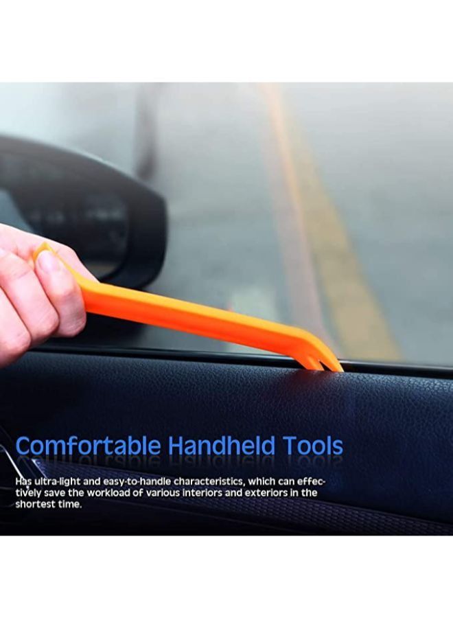 4 Pieces Trim Removal Tool Set Auto Plastic Removal Pry Tools Car Panel Dash Radio Door Terminal Interior Accessories Removal Tool Kit - Image 4