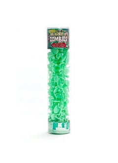 SCS Direct Zombie Action Figures - 100 Glow in The Dark Zombies with 14 Unique Sculpts - Includes Zombies, Zombie Pets, Gravestones, and Humans for Fun Xmas Stocking Stuffers & Christmas for Kids  - Image 3