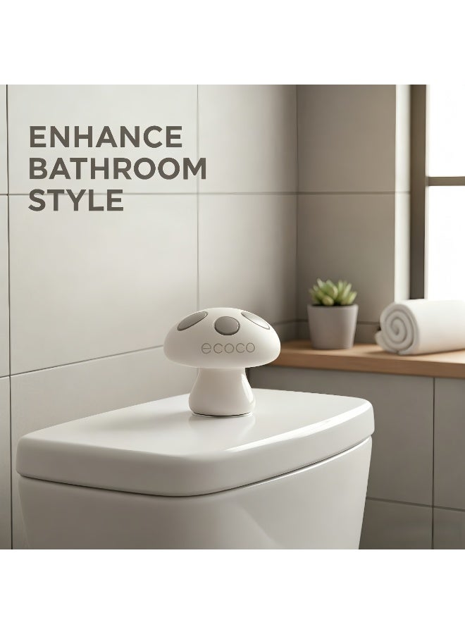ecoco Nail Specific Silicone Toilet Press Button，Toilet Water Tank Switch Button Universal Flushing Press - Image 3
