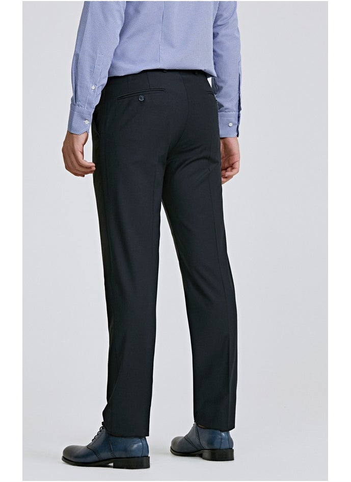 D'S DAMAT Ds Damat Slim Fit Trouser Navy Blue  - Image 4
