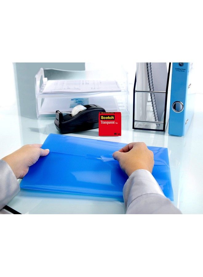 Scotch  Transparent Tape Engineered For Office And Home Use 3 4 X 2592 Inches 3 Inch Core Boxed 2 Rolls (6002P3472)Clear - Image 5