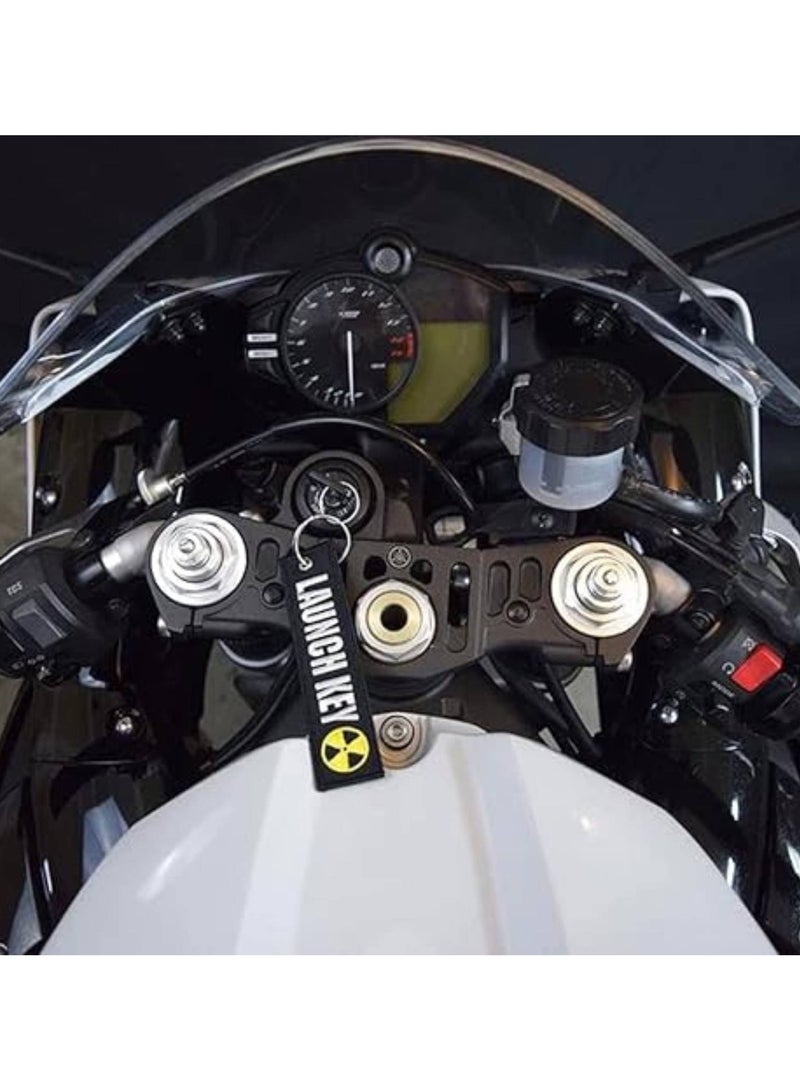 SOLDOUT Embroidery Car Bike Motorcycles Keychain Key Ring Chaveiro Key Fobs for Cars Gifts Friends Cute Fashion Key Ring (Launch Key) - Image 2