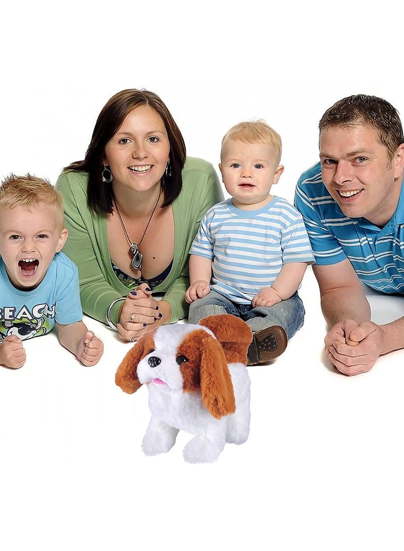 Interactive Plush Golden Retriever Toy, Electronic Pet Dog with Walking, Barking, Tail Wagging, and Stretching Features, Perfect Companion Animal for Kids - Image 5