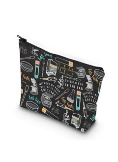 WCGXKO Lab tech Gift western Lab Gift Laboratory Technician Lab Week 2023 Zipper Pouch Makeup Bag (lab tech)  - Image 1