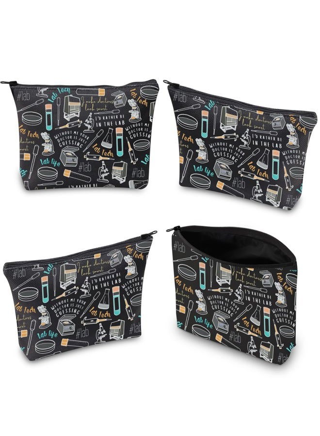 WCGXKO Lab tech Gift western Lab Gift Laboratory Technician Lab Week 2023 Zipper Pouch Makeup Bag (lab tech) - Image 4